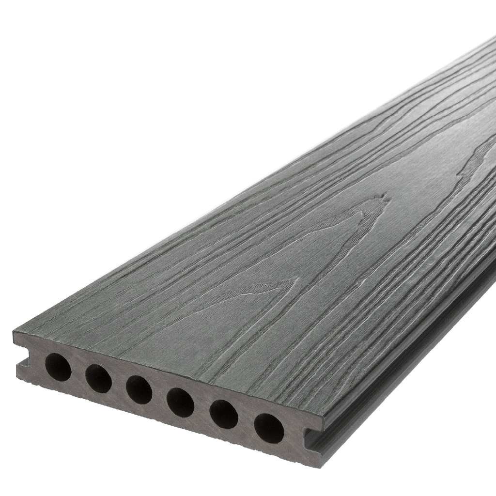 Deska WPC BERGDECK W138 - Szary - 138 mm x 23 mm x 2900 mm