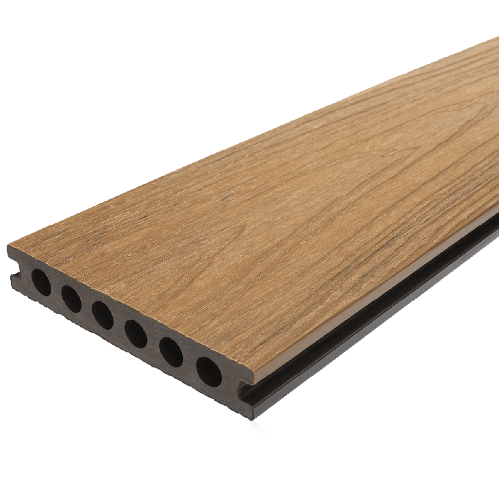 Deska WPC BERGDECK W138 - Teak - 138 mm x 23 mm x 2900 mm