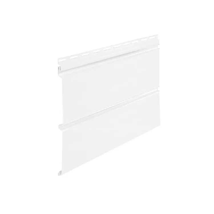 Podsufitka dachowa Pełna/Perforowana D5 duo - Biały - 25,4 cm x 366 cm