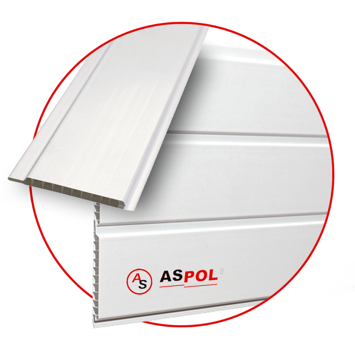 Panel ścienny PCV – Biały - 10 cm x 270 cm x 10 mm