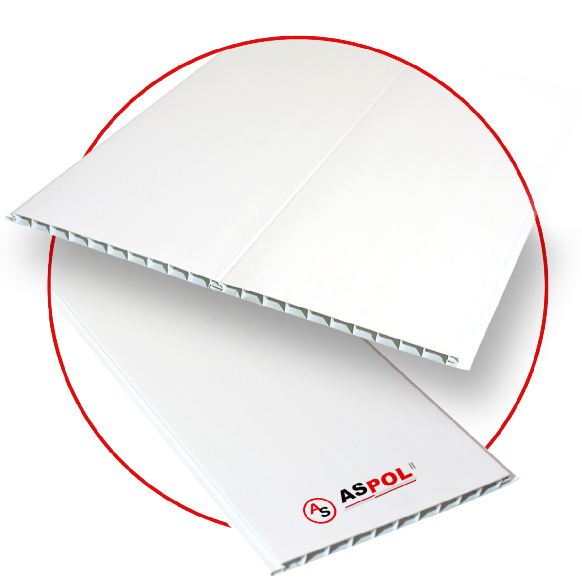 Panel ścienny PCV – Biały - 16 cm x 270 cm x 10 mm