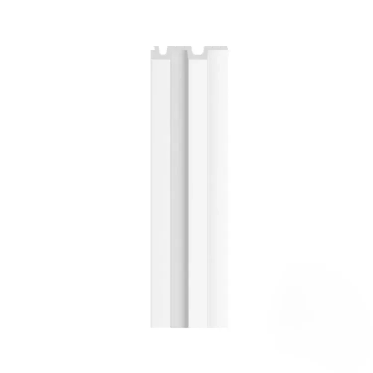 Lamel – L-LINE WHITE - 21 mm x 122 mm x 2650 mm